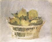 Corbeille de poires (mk40) Edouard Manet